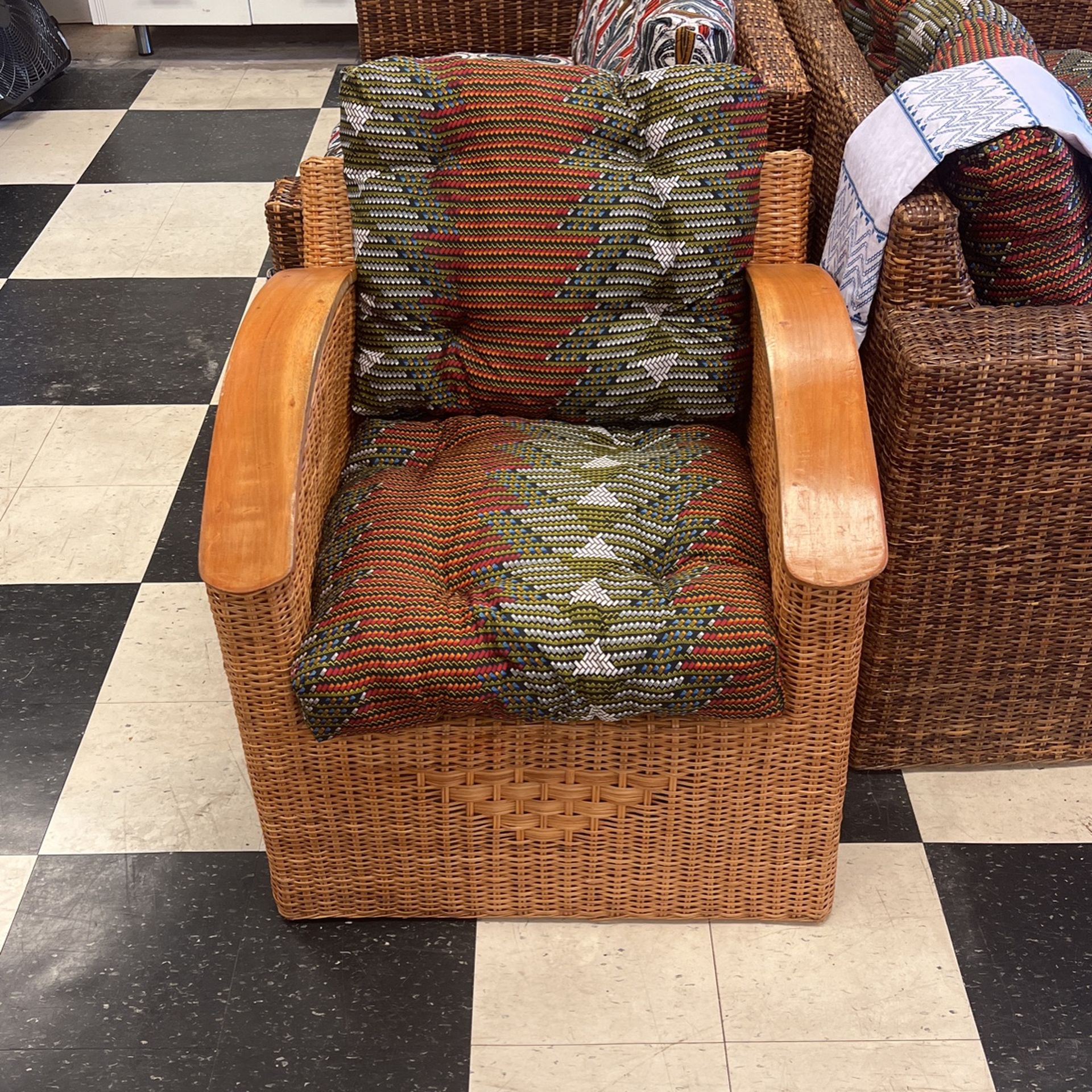 African Hand Woven Chair From Ghana
