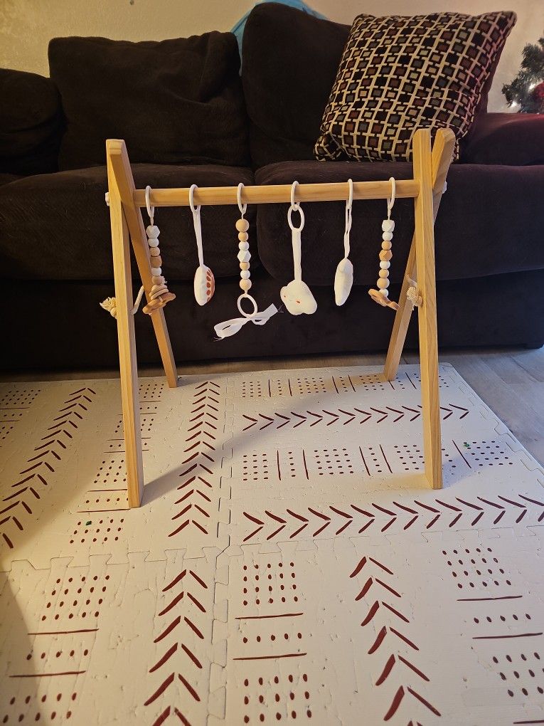Baby Wooden Activity Gym