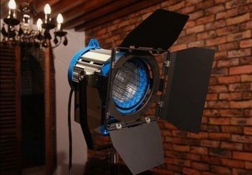 Professional Fresnel Studio Spotlight with Barn Doors
