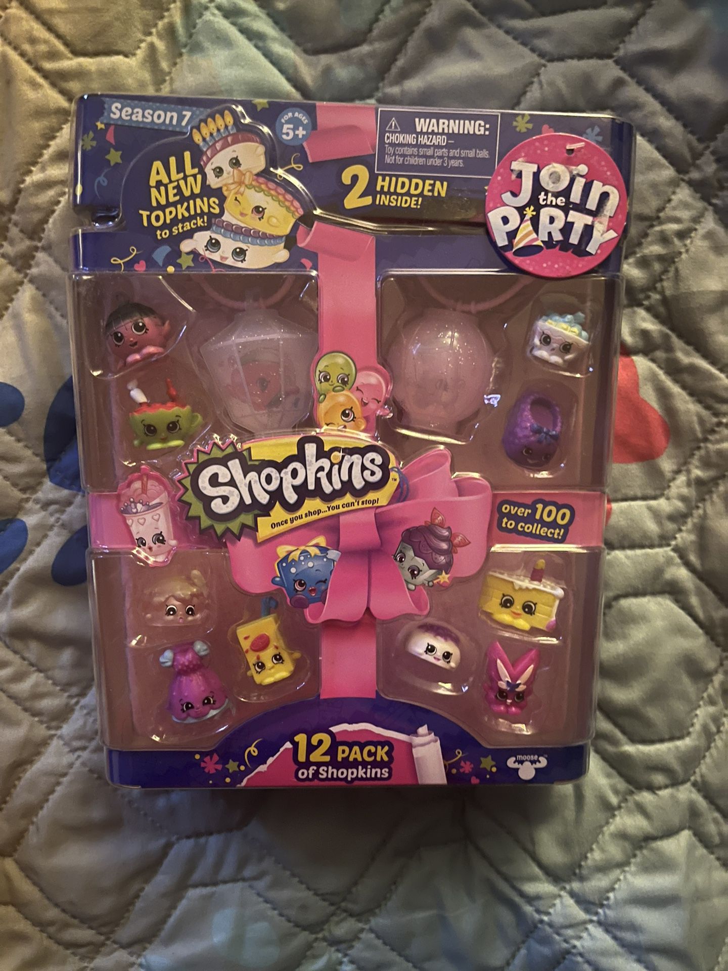 Shopkins 12 Pack Season 7 Join The Party All New Topskins To Stack