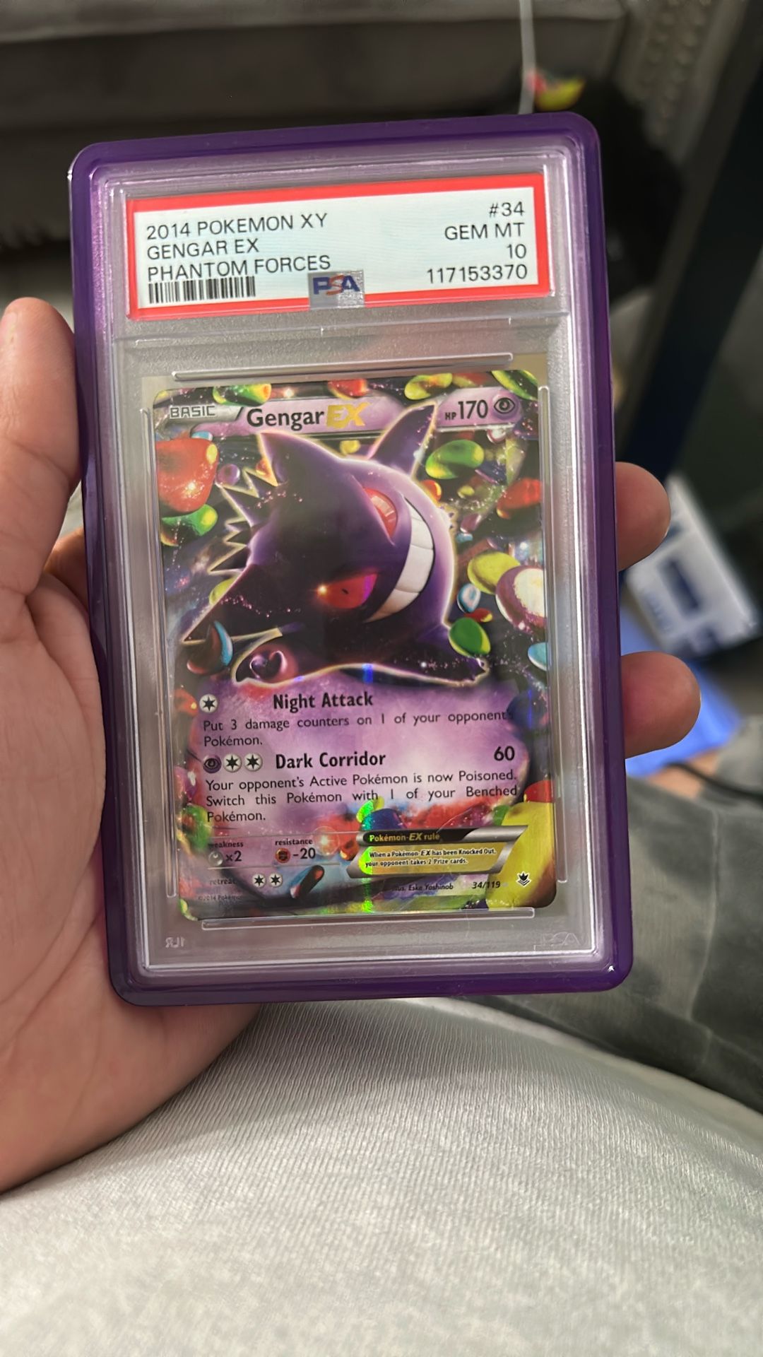 Gengar EX PSA 10