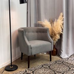 Gray accent armchair - FREE DELIVERY