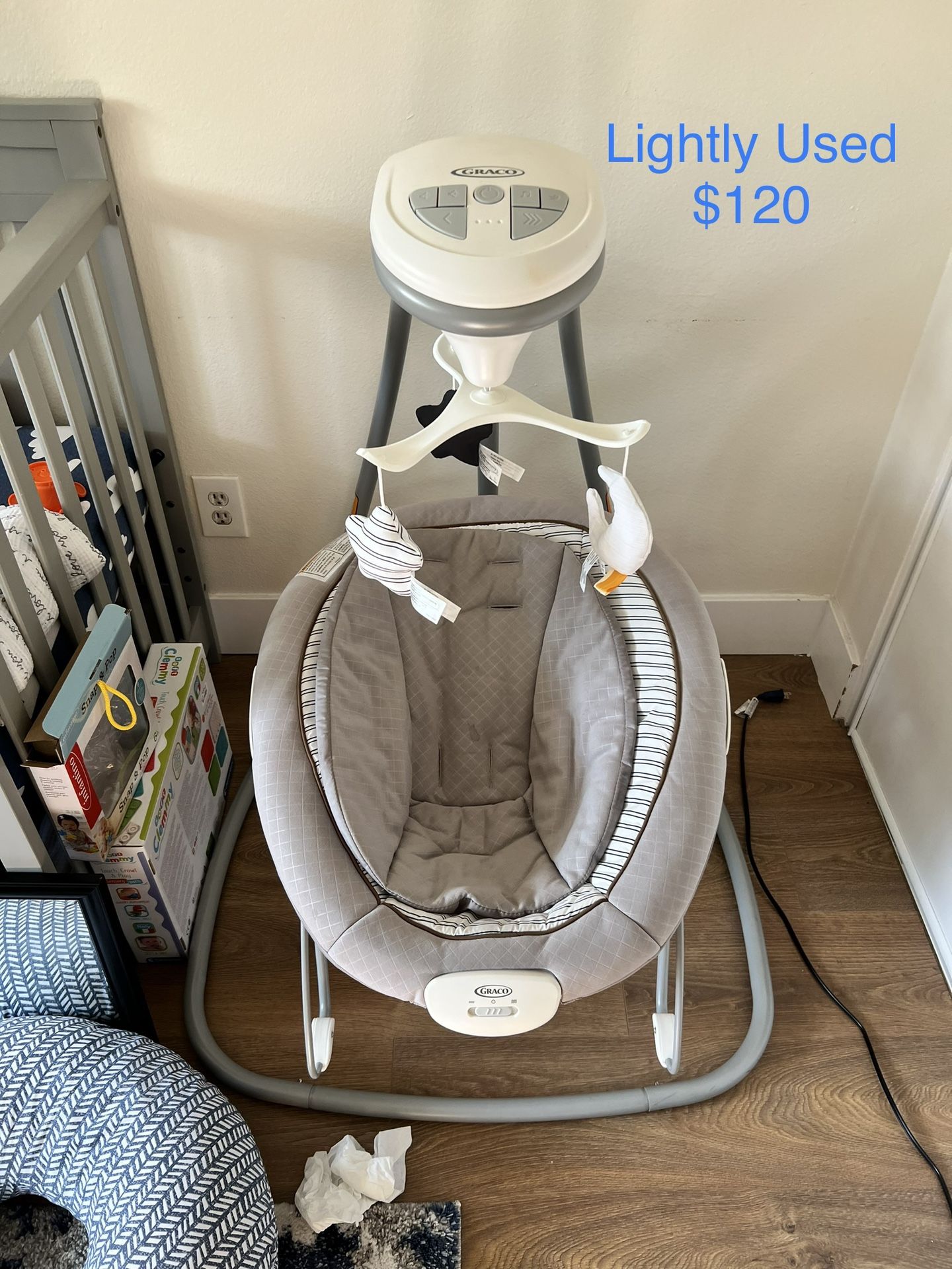 Graco Swivel Swing/ Bouncer,New Products : American Fashion Style Bags On Sale