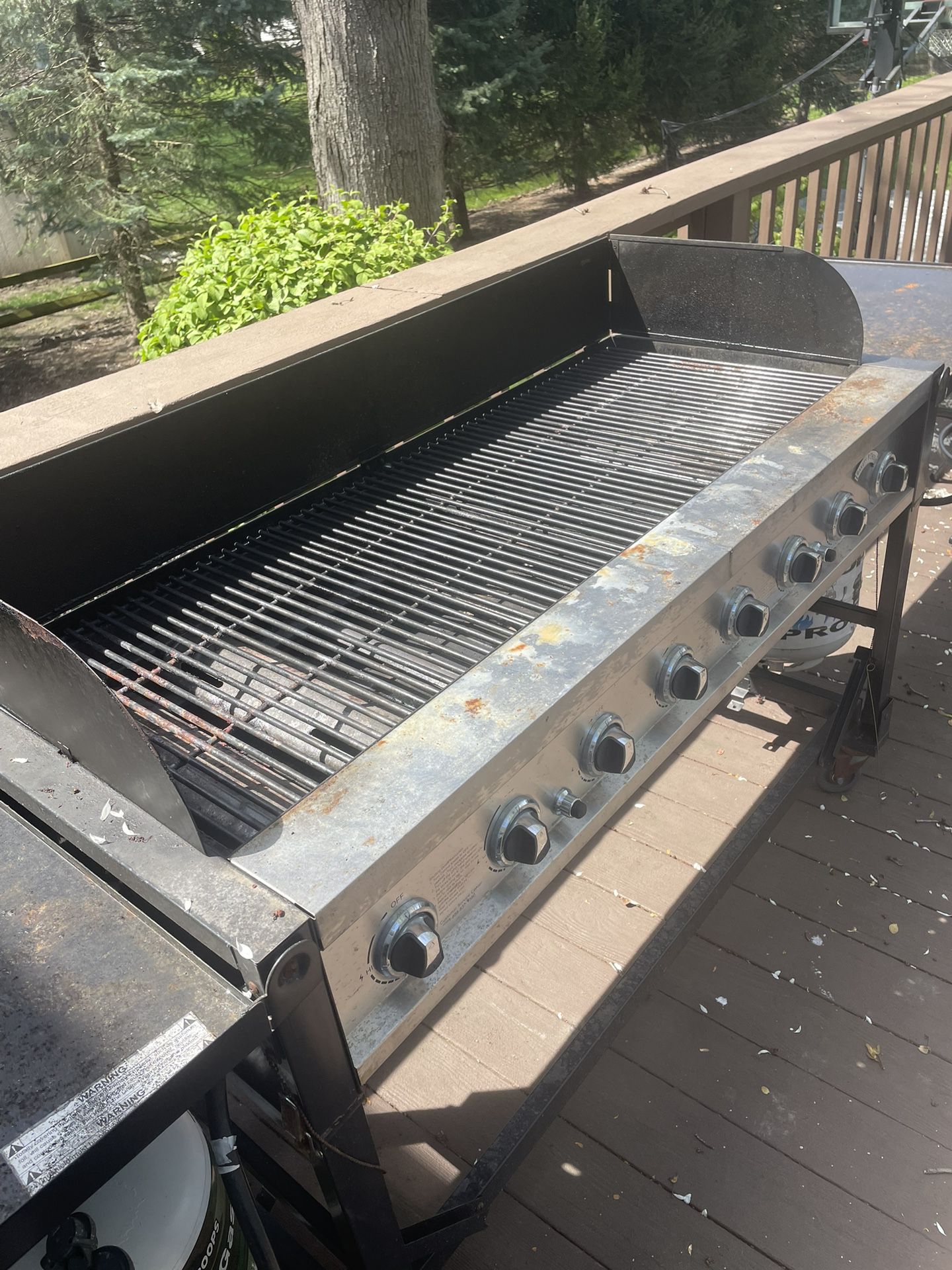 Bakers & Chefs 8 Burner Gas Event Grill