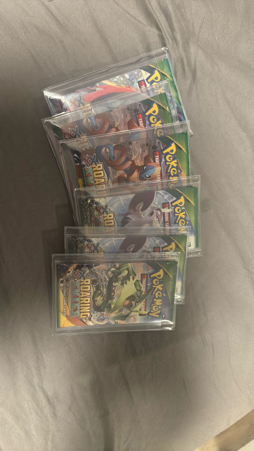 Pokemon Roaring Skies Booster Packs