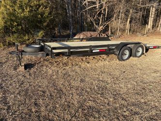 2015 82”x20’ Flatbed Equipment Trailer