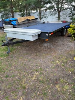 Big trailer for work or play 18 ft 5 000 lbs