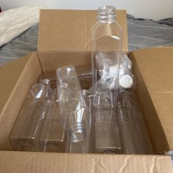 Botellas Plásticas Con Tapa De Sellado 