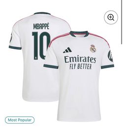 Real Madrid Mbappé #10 Adidas Jersey