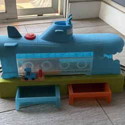 Mattel Disney and Pixar Cars Toys, Submarine Car Wash Playset