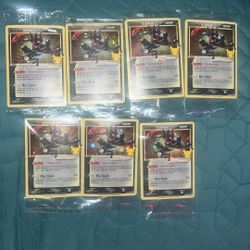 Greninja Gold Star Holo Promo SWSH144 Celebrations Black Star Pokemon - SEALED x7
