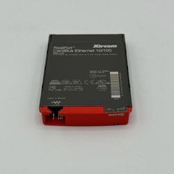 Xircom Black and Red PC Card10/100 Ethernet +56 k modem