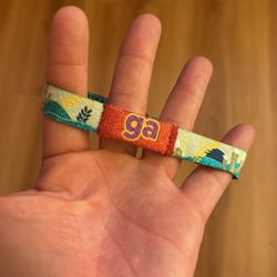 SUNDAY GA STAGECOACH WRISTBAND 