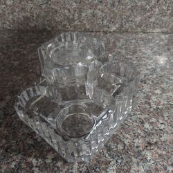 Glass Candle Holder