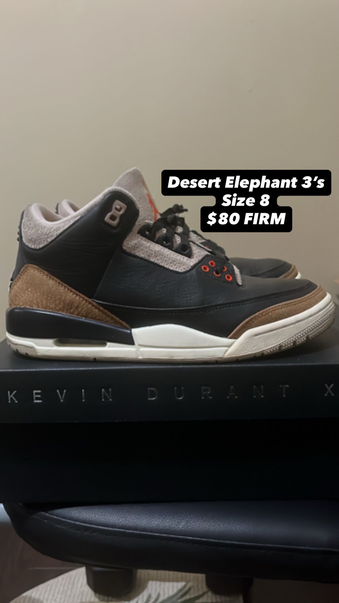 Nike Air Jordan Retro 3s Size 8