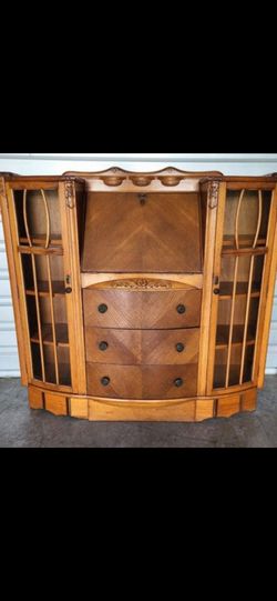 Antique Side By Side Secretary Desk
