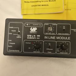 GAP ANTENNA Ham Radio Noise Eliminating In-line Module