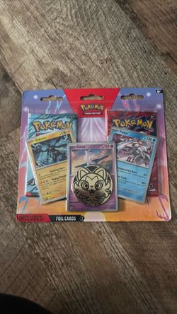 Pokémon TCG 3 Foil Cards Blister Pack