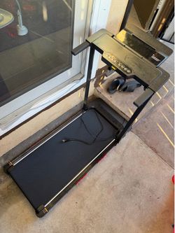 Running treadmill