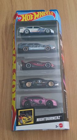 New Hot Wheels Nightburnerz 5-Pack