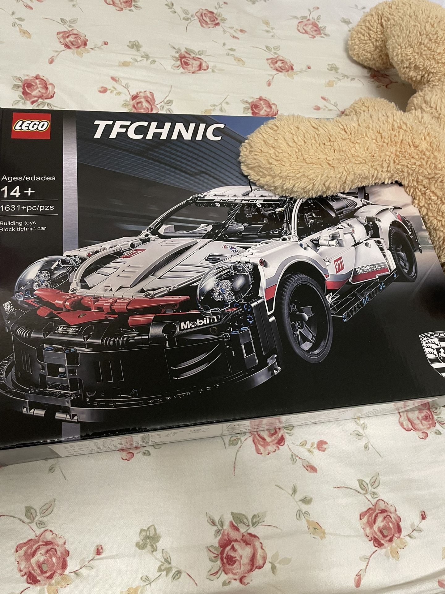 porsche 911 lego car 