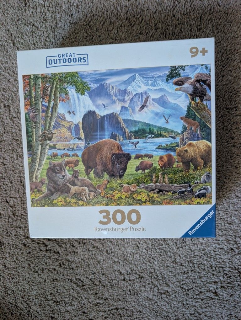 New In BOx - Ravensburger The Great Outdoors Puzzle