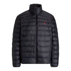 RALPH LAUREN  Polo Pony Puffer Jacket - Black