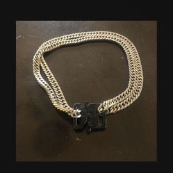 Stainless Steel Choker With Tactical Clasp