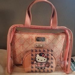 HELLO KITTY DODGER CLEAR TOTES MINI & MICKEY MOUSE TOTES $50
