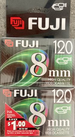 Fuji 8mm Camcorder 120 Cassette