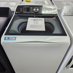 Profile 5.3 cu. ft. High-Efficiency Smart Top Load Washer in White with Quiet Wash Dynamic Balancing Technology