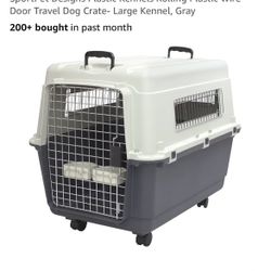 Door Travel Dog Crate- Large Kennel