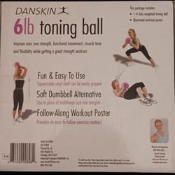 Danskin 6lb Toning Ball