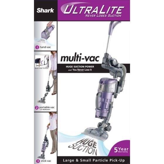 Shark NH15 Bagless ULTRA LITE Multi vacuum Purple BRAND NEW!