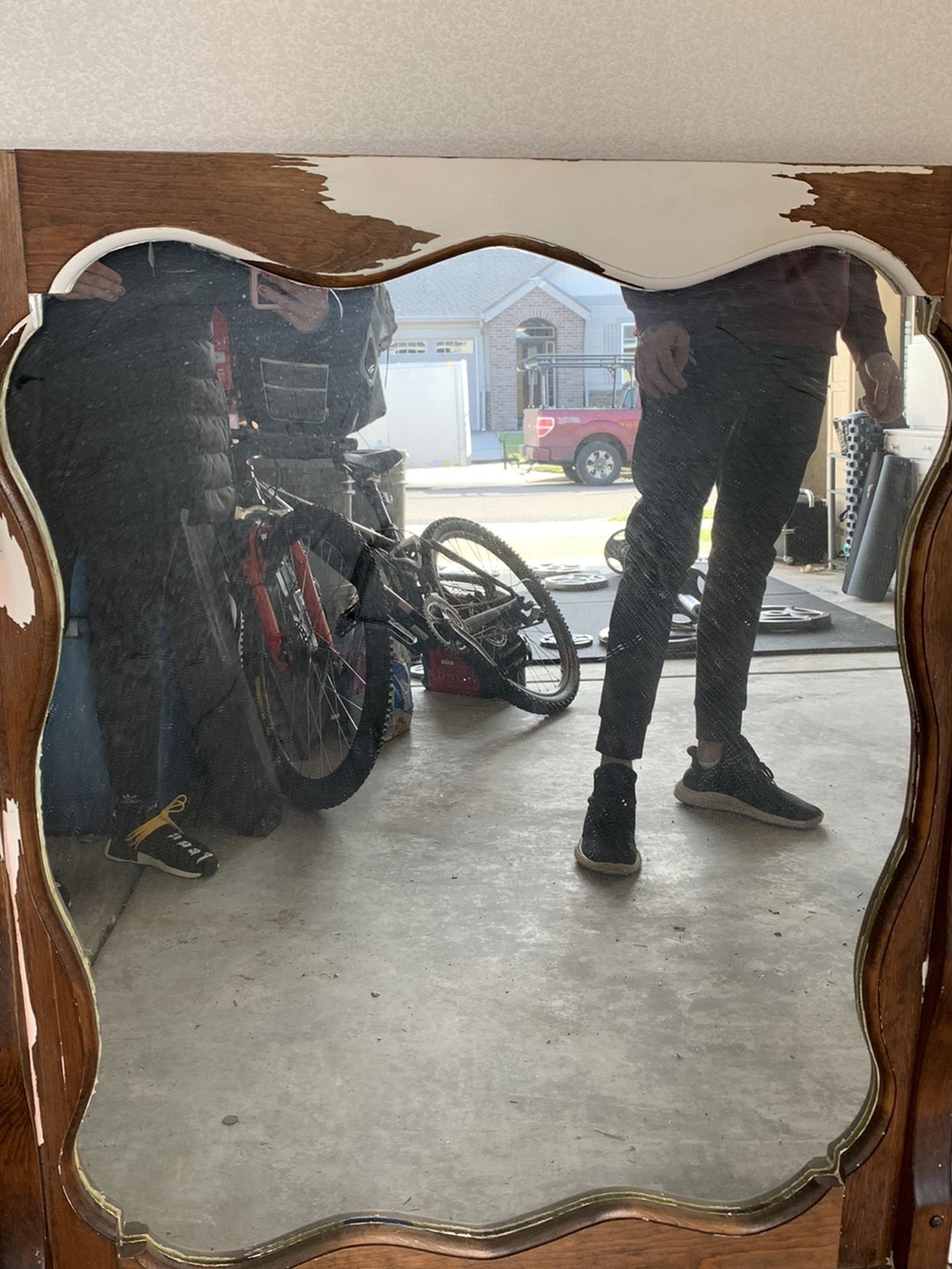 41 X 34 Antique Mirror
