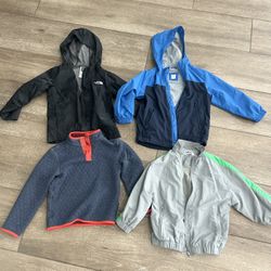 Jackets For Toddler Boy North Face, Mojo, Babygap 