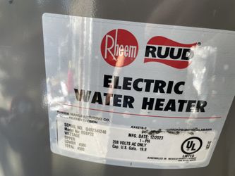 Water Heater New