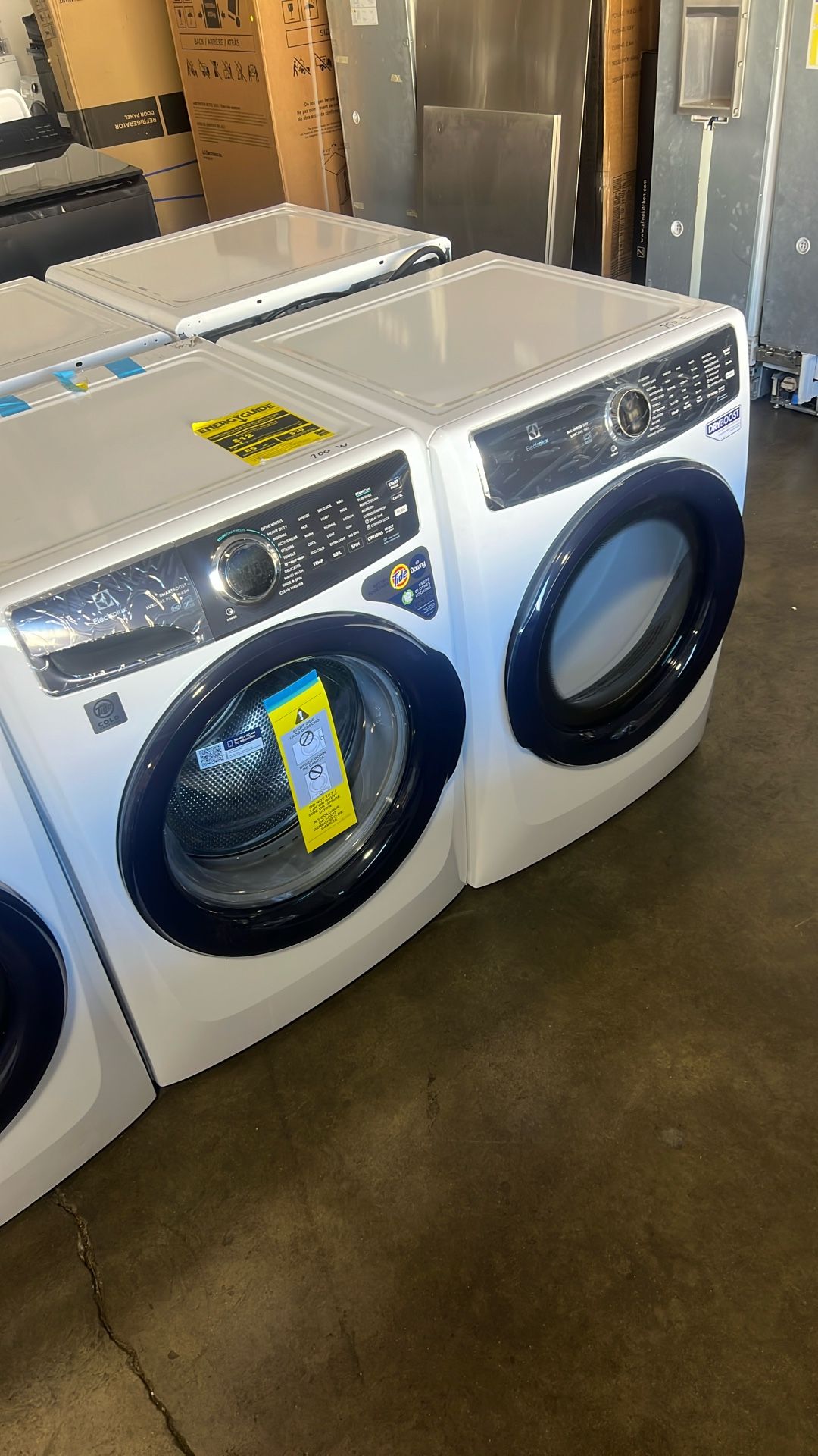 Electrolux Washer & Electric Dryer Set - White