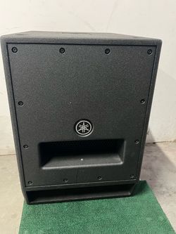 Yamaha DXS12 MKII Powered Subwoofer, Black