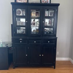 Black China Cabinet 