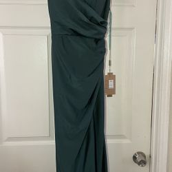 Emerald Green Dress
