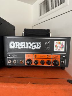 Orange Dark Terror #4 Jim Root Signature