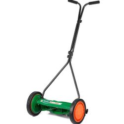 Scott's 16 in. Manual Walk Behind Push Reel Lawn Mower