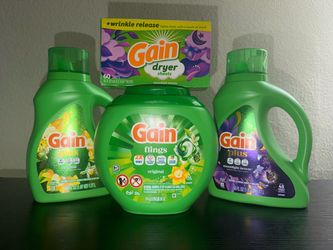 Gain Laundry Detergent Bundle