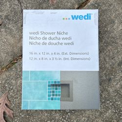 Wedi Shower Niche 16 X 12