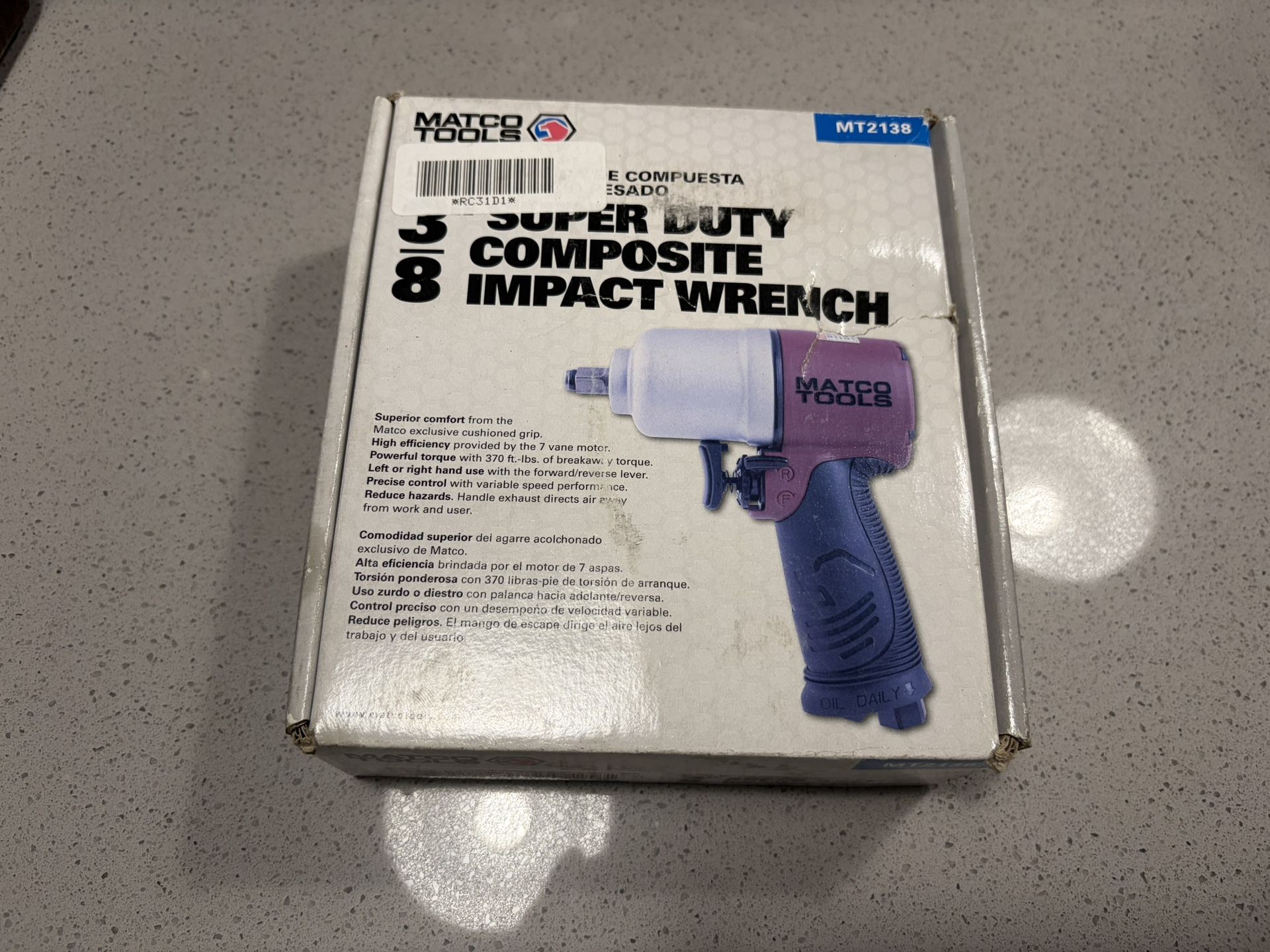3/8" Matco Super Duty Composite Impact Wrench