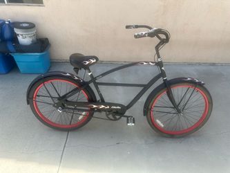 -Electra Rat Rod Mens 26 Inches 3 Speeds Beach Cruiser Bicycle-