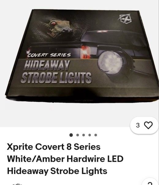 Xprite Hideaway  Strobe Lights