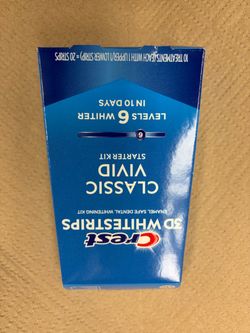 Whitening strips