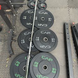Olympic Bumpers Weightset 